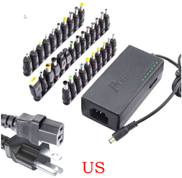 Adaptador de corriente Universal para ordenador portátil96W, 12V a 24V, 34 unid