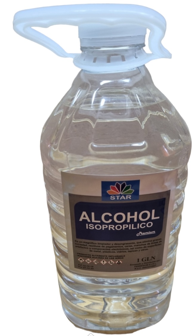 ALCOHOL ISOPROPILICO STAR  LAB. FERROQUIM  70% 1GLN